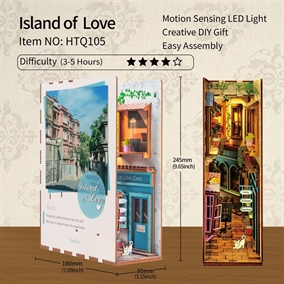 Book Nook - Rose Detective Agency - 3D Jigsaw